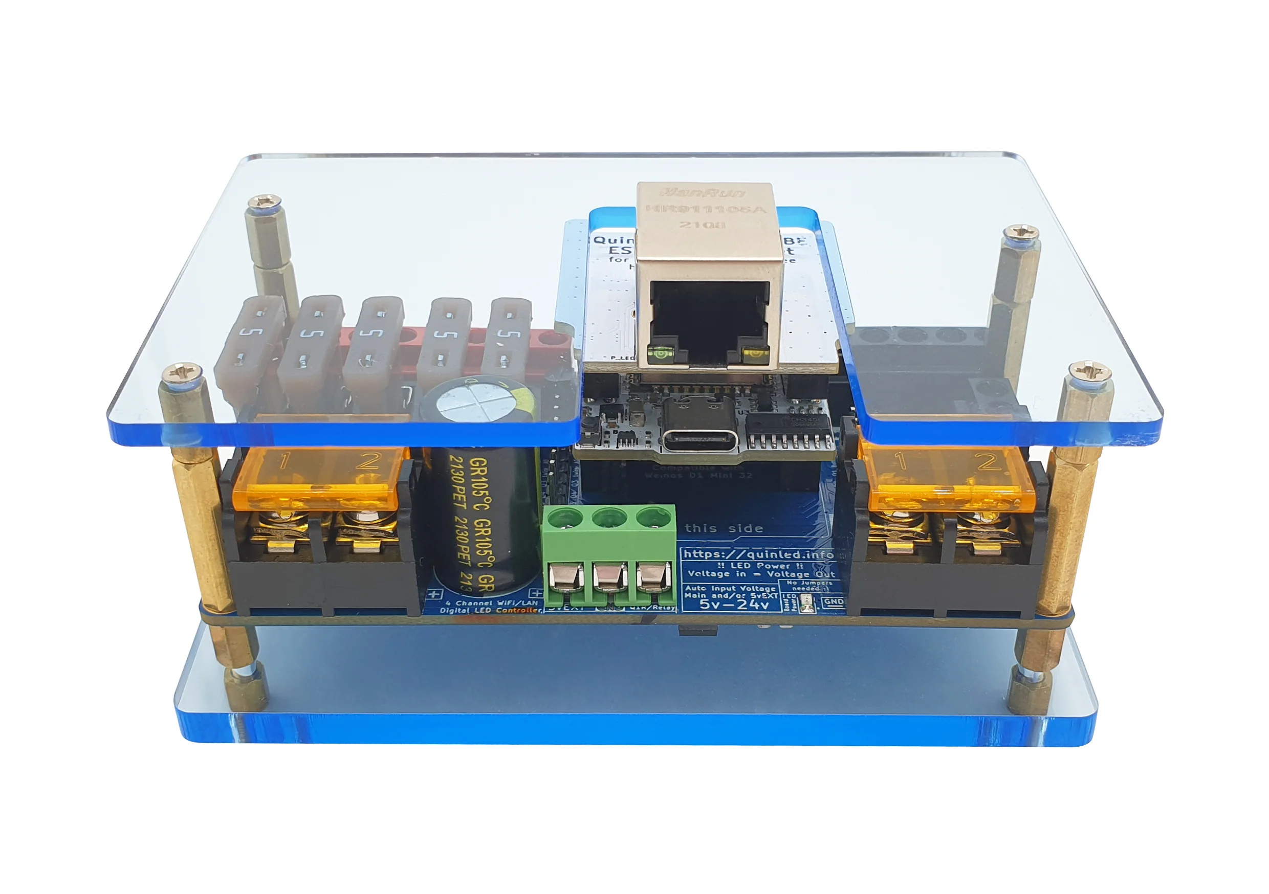 Acrylic case for QuinLED Dig Quad v3 - Image 3
