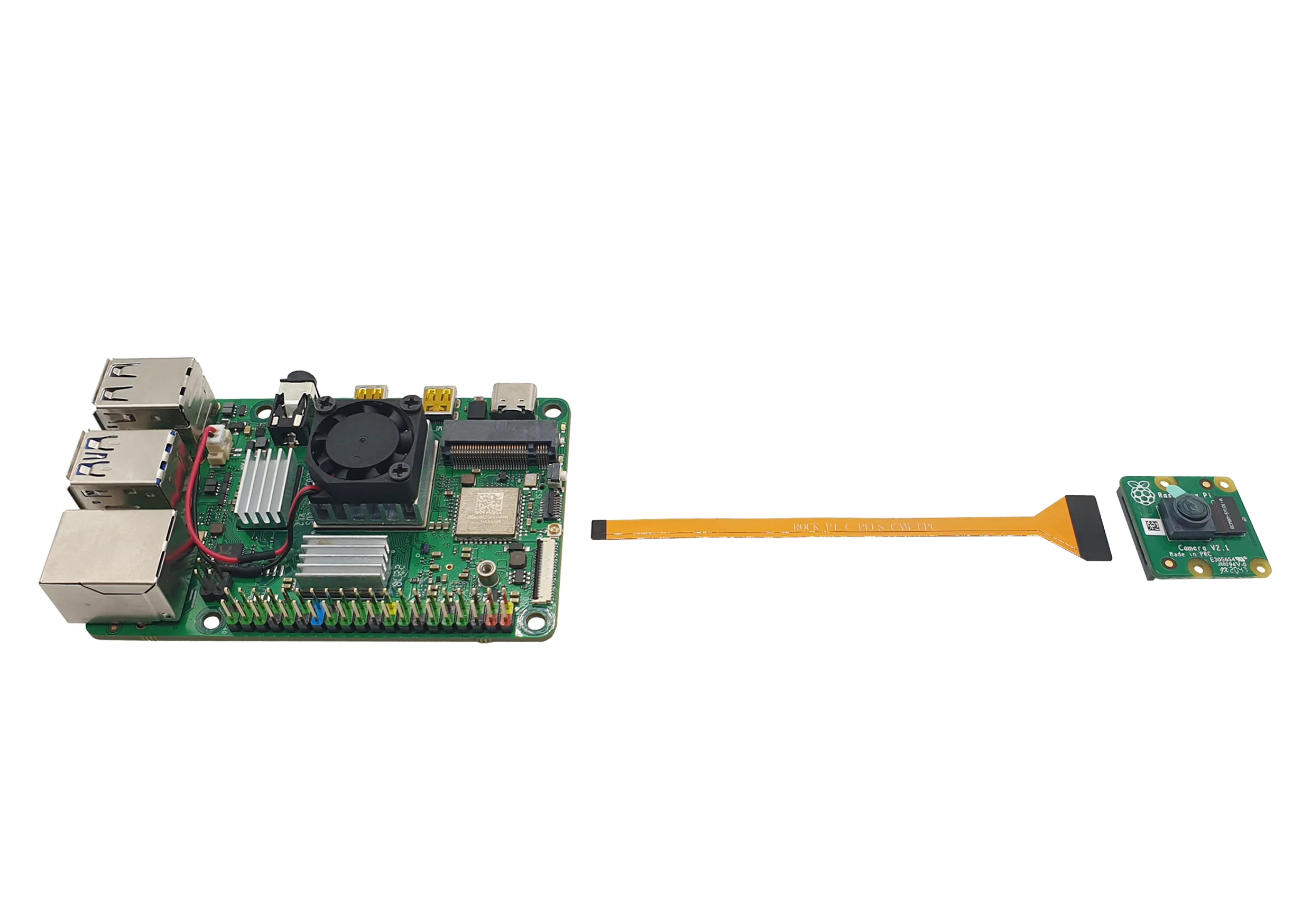 RPI Camera MIPI CSI adapter cable for Rock Pi 4C+ - Image 2