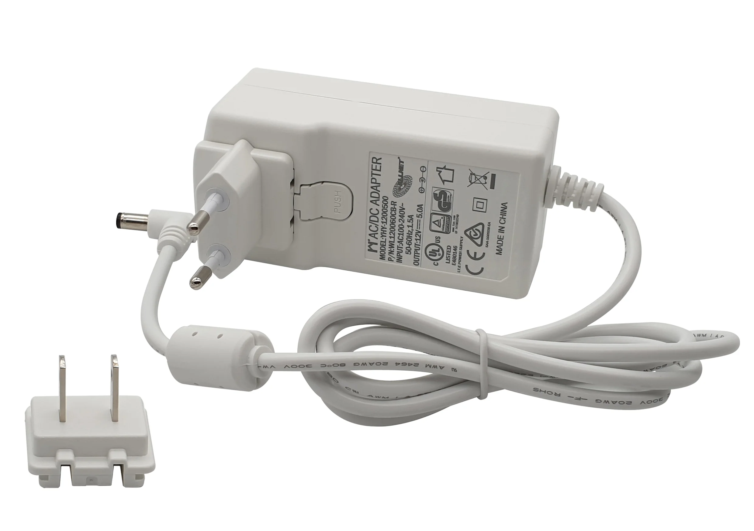 DC12V 5A (60W) wall plug Power Supply - Image 3
