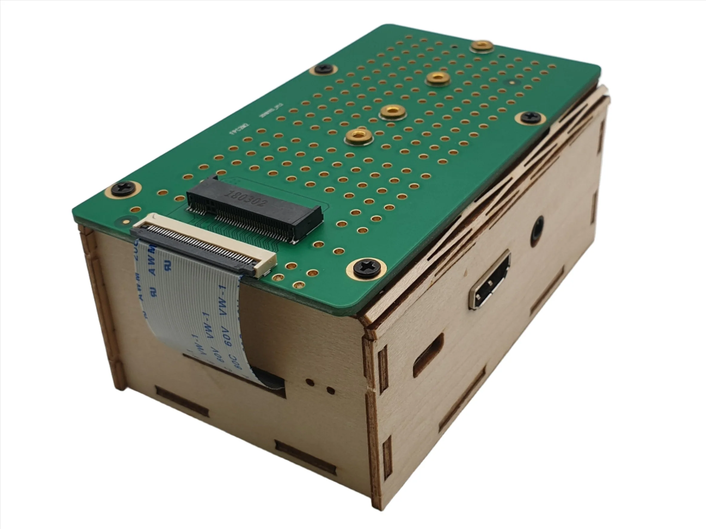 ecoPI Easycase 0815               wood housing for ROCK 4 - Image 3