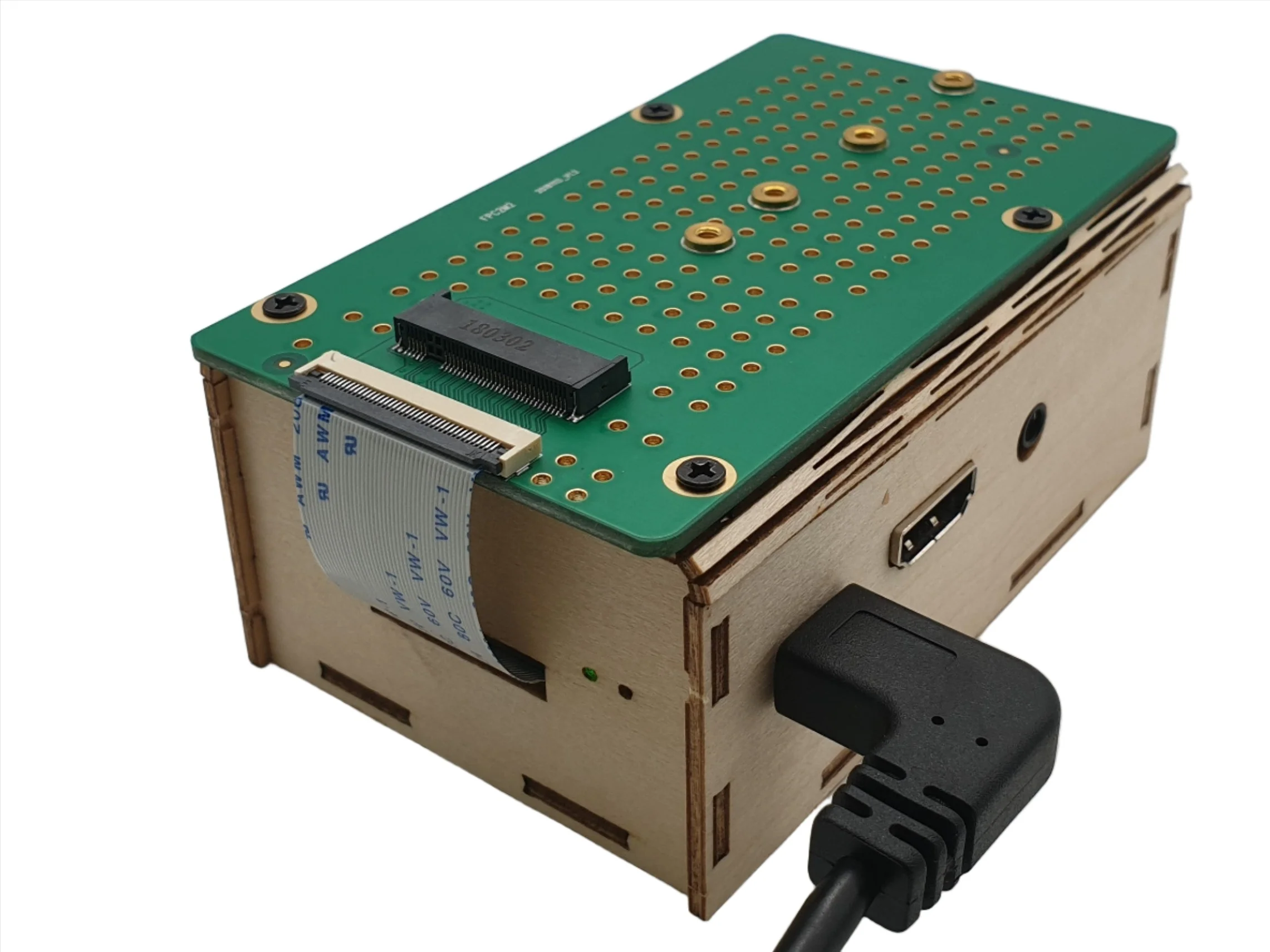 ecoPI Easycase 0815               wood housing for ROCK 4 - Image 5