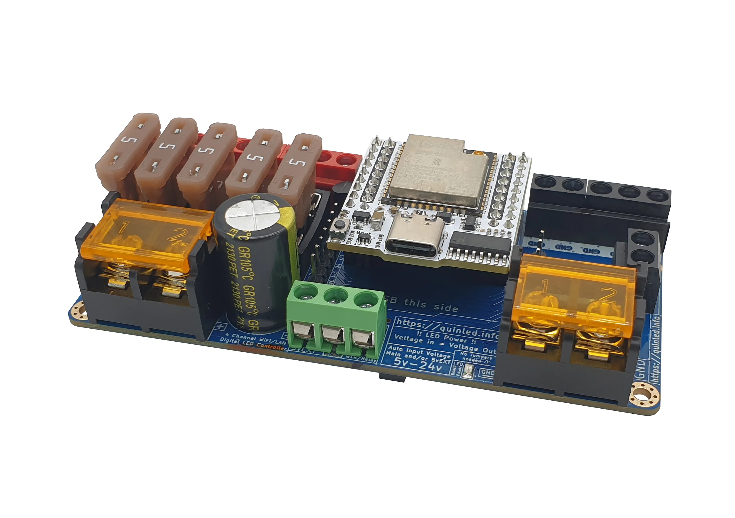 QuinLED Dig Quad v3 DIGITAL LED controller - Image 4