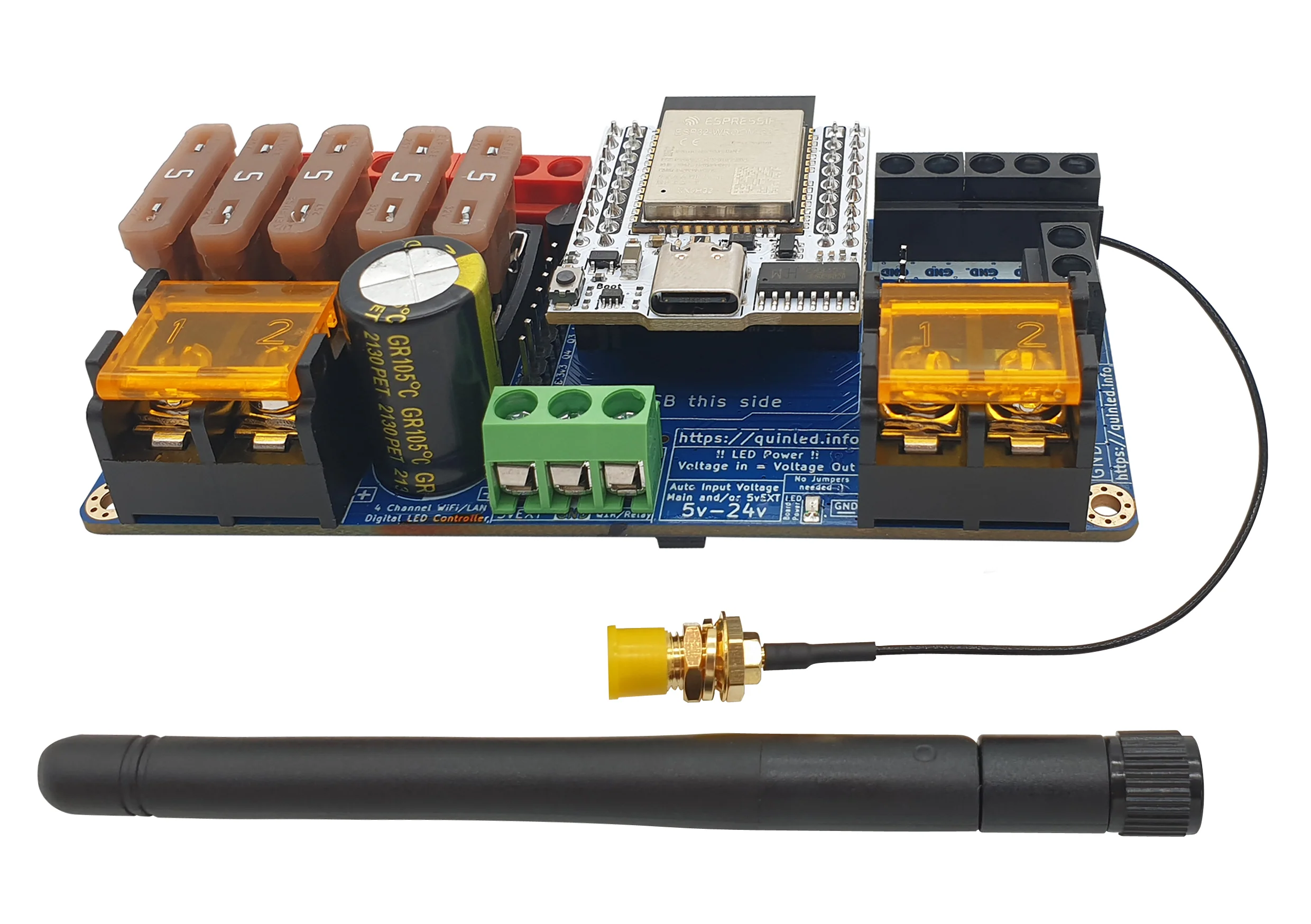 QuinLED Dig Quad v3 DIGITAL LED controller - Image 7