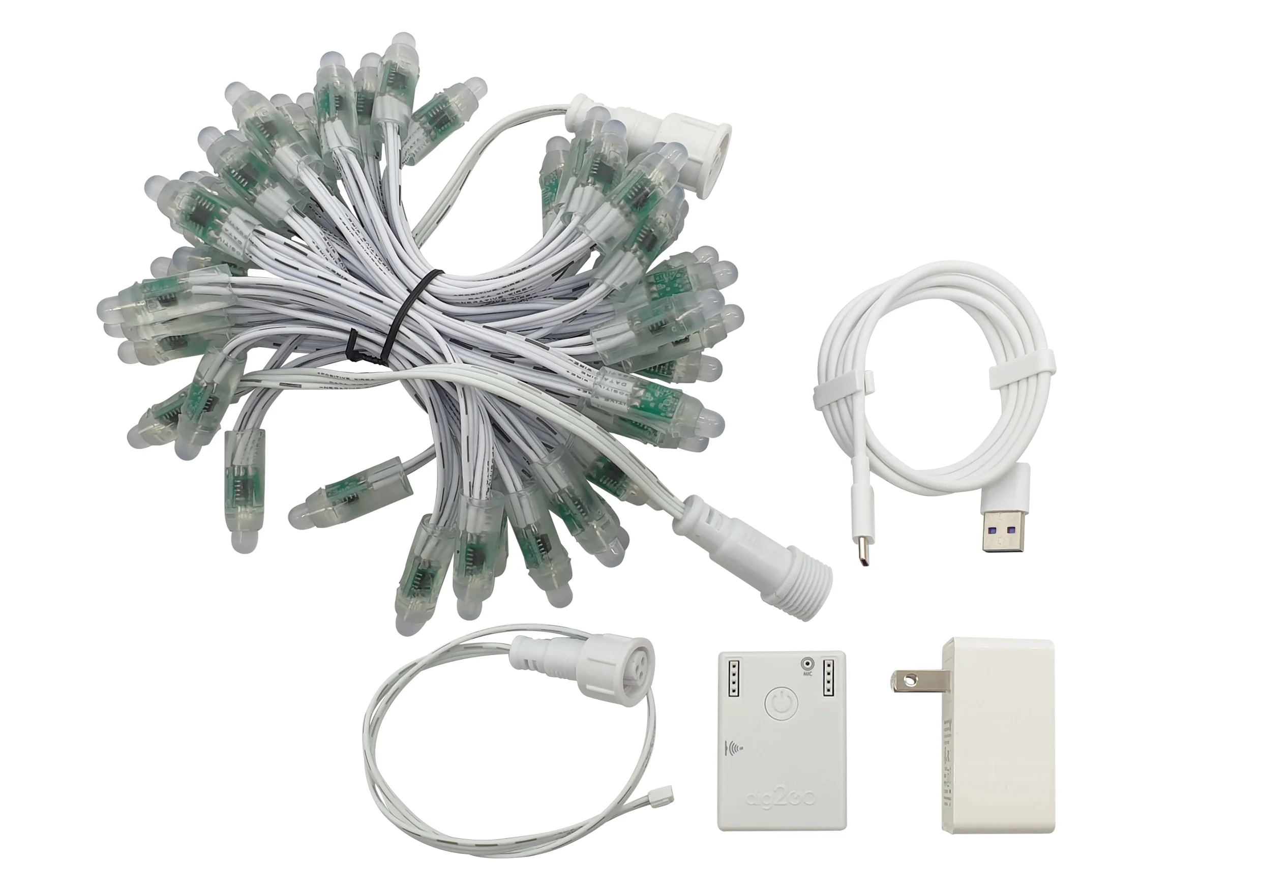QuinLED dig2GO portable DIGITAL LED controller bundles with Bullet Pixels - Image 8