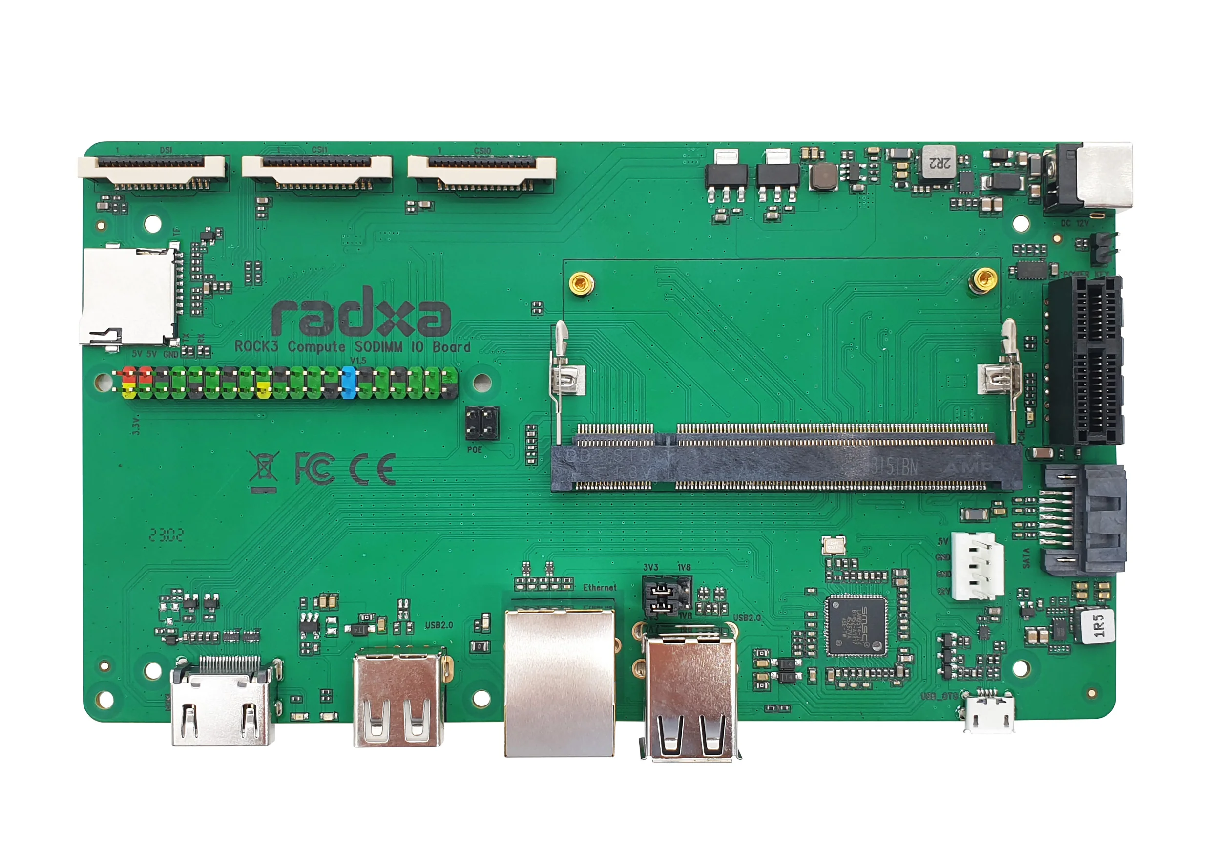 RADXA CM3 SODIMM IO Board - Image 3