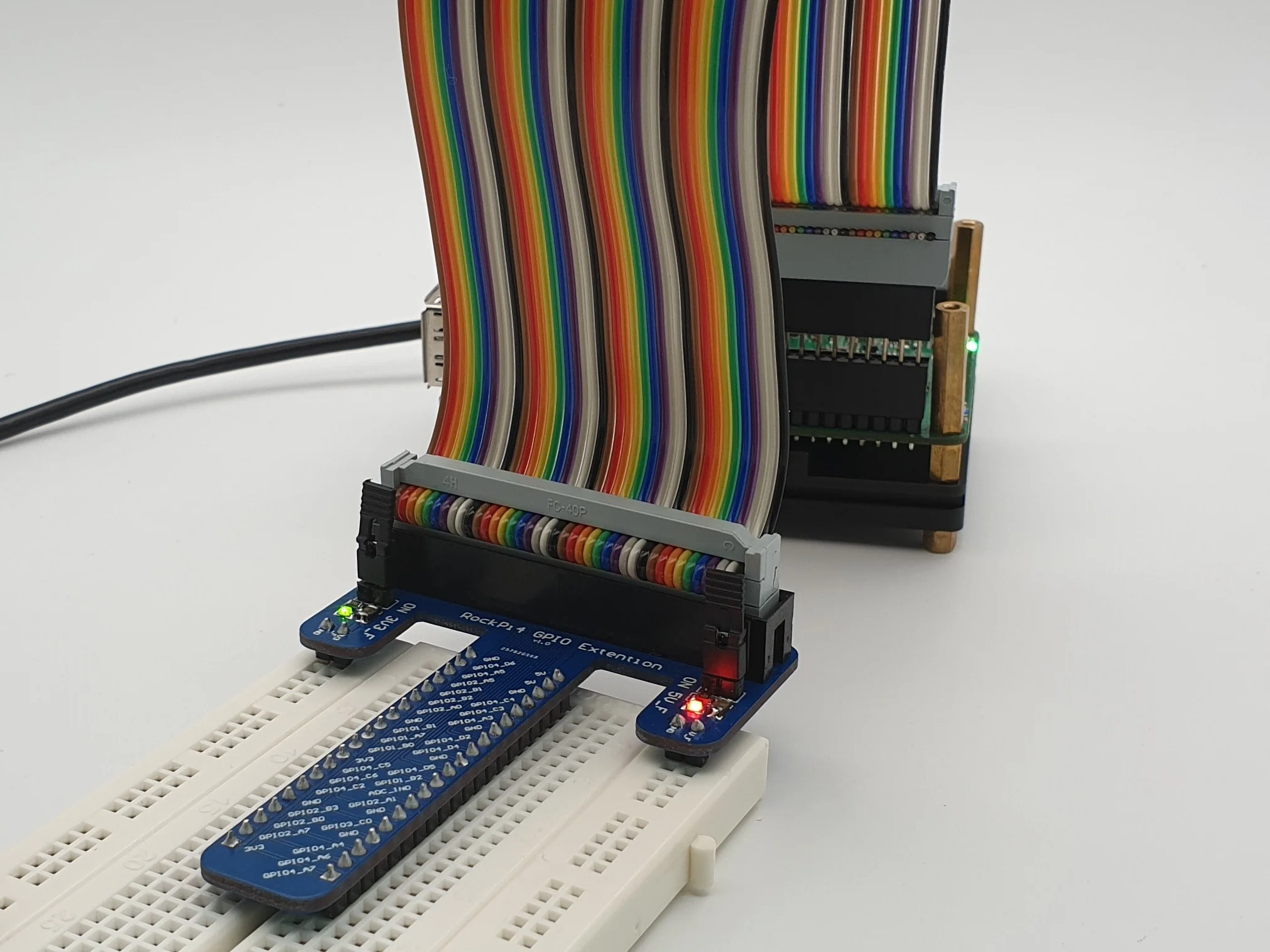 ROCK PI 4 GPIO    Solderless Breakout kit - Image 2