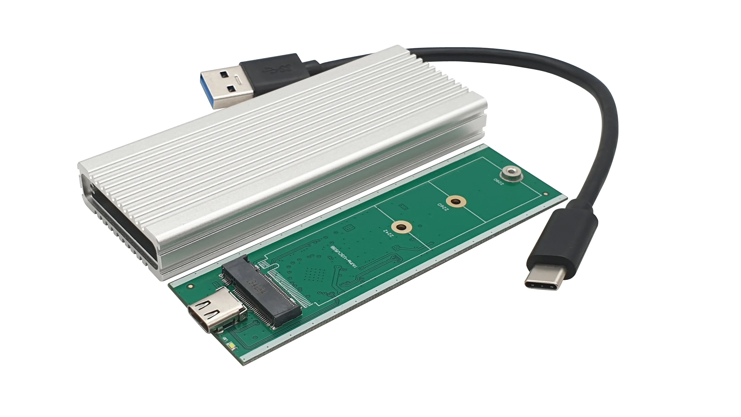 USB C 3.1 GEN2 TO M.2 NVME CASE 10GB/s - Image 2